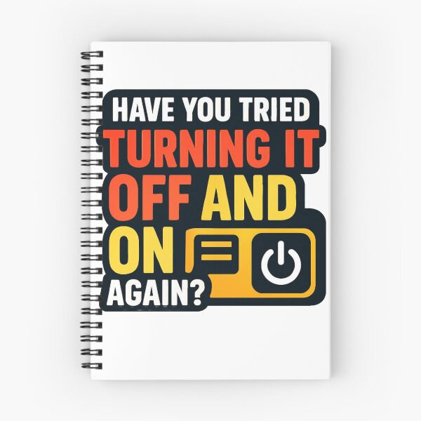 Item preview, Have you tried turning it off and on again? designed and sold by PacketLossCo.