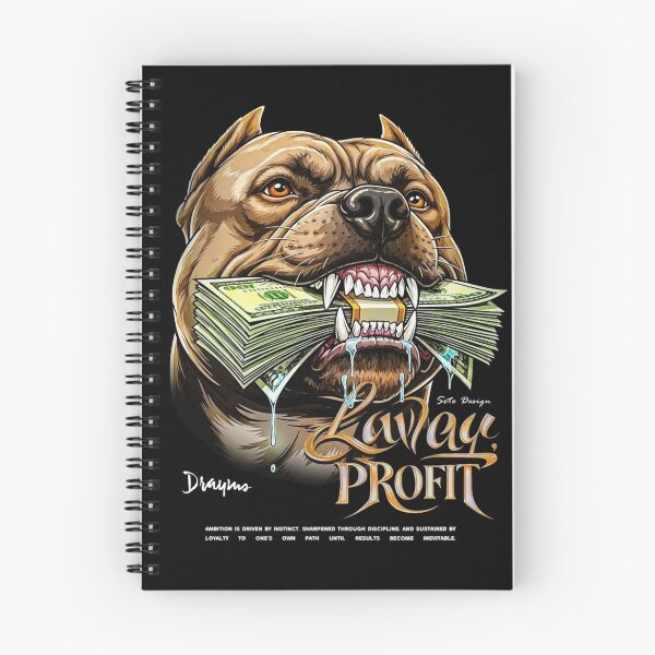 Item preview, Loyalty Profit Money Pitbull Hustle Culture Streetwear Graphic designed and sold by TrendingView.