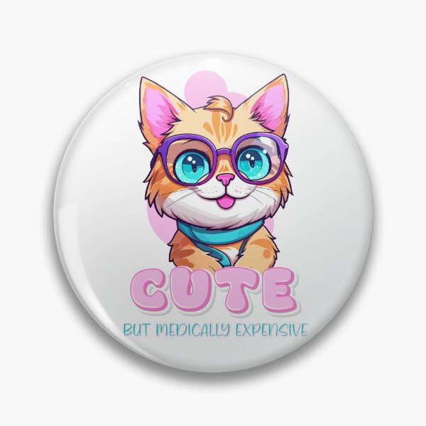 Item preview, Cute, But Medically Expensive designed and sold by ThisNThatCrafts.