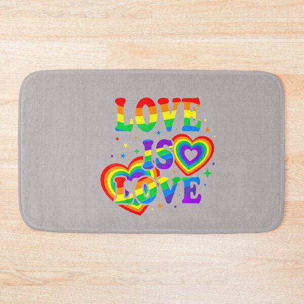 Item preview, LGBTQ Love is Love Gay Pride LGBT Rainbow Flag designed and sold by mjohnson9.