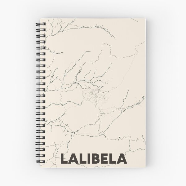 Item preview, Lalibela Map designed and sold by MapsNerd.