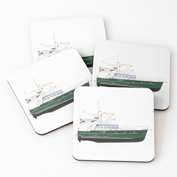 Item preview, BENETEAU SWIFT TRAWLER 42  designed and sold by Grubby Fingers Aircraft Illustration.
