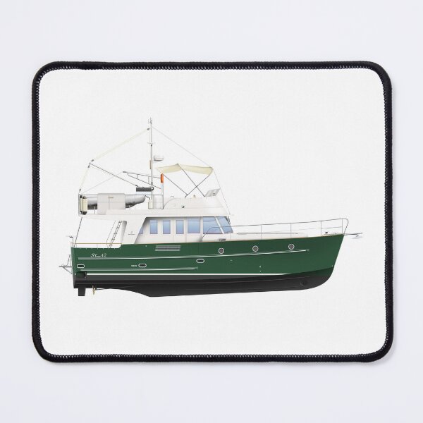 Item preview, BENETEAU SWIFT TRAWLER 42 designed and sold by Grubby Fingers Aircraft Illustration.