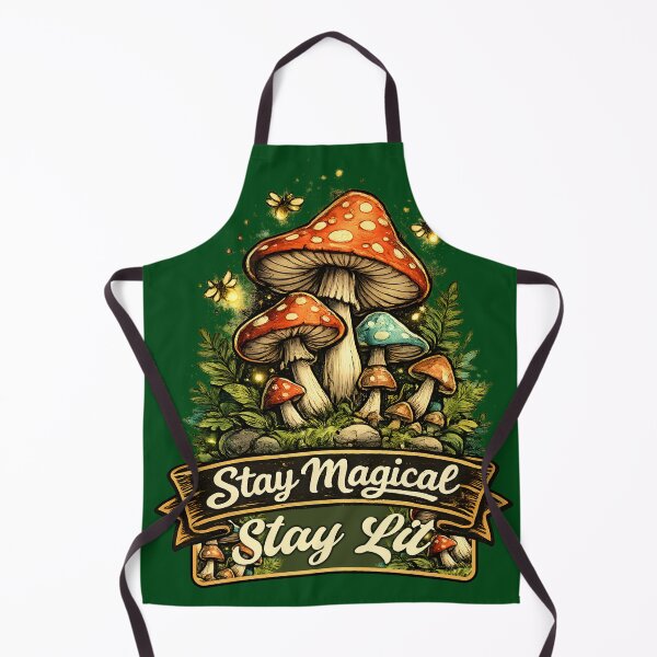 Item preview, Stay Magical Stay Lit Vintage Mushrooms designed and sold by Mr Lee.