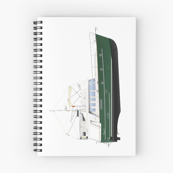 Item preview, BENETEAU SWIFT TRAWLER 42 designed and sold by Grubby Fingers Aircraft Illustration.