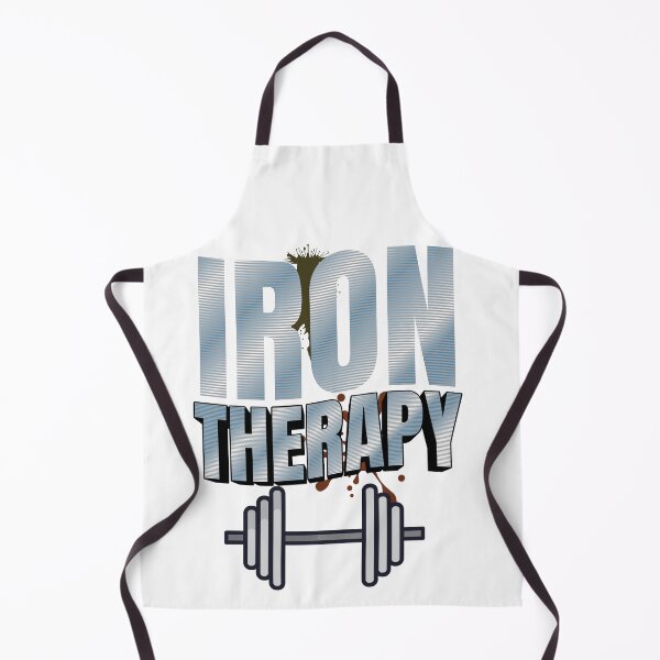 Item preview, Iron Therapy - Motivational Gym Barbell designed and sold by GraphixByHub.