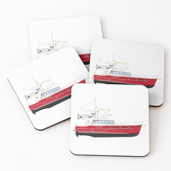 Item preview, BENETEAU SWIFT TRAWLER 42  designed and sold by Grubby Fingers Aircraft Illustration.