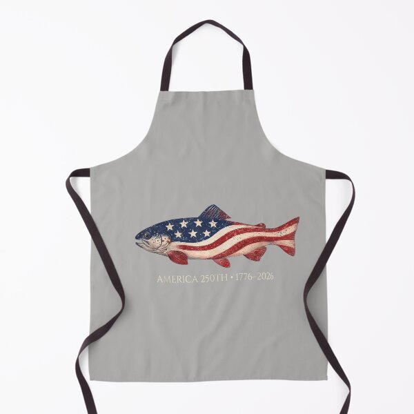 Item preview, 250 America Years 1776 2026 Fishing USA Flag 250th Birthday designed and sold by MabelWells.