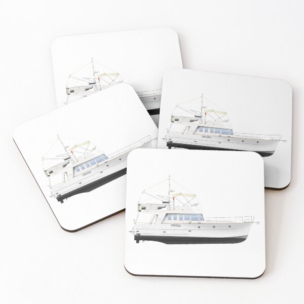 Item preview, BENETEAU SWIFT TRAWLER 42  designed and sold by Grubby Fingers Aircraft Illustration.