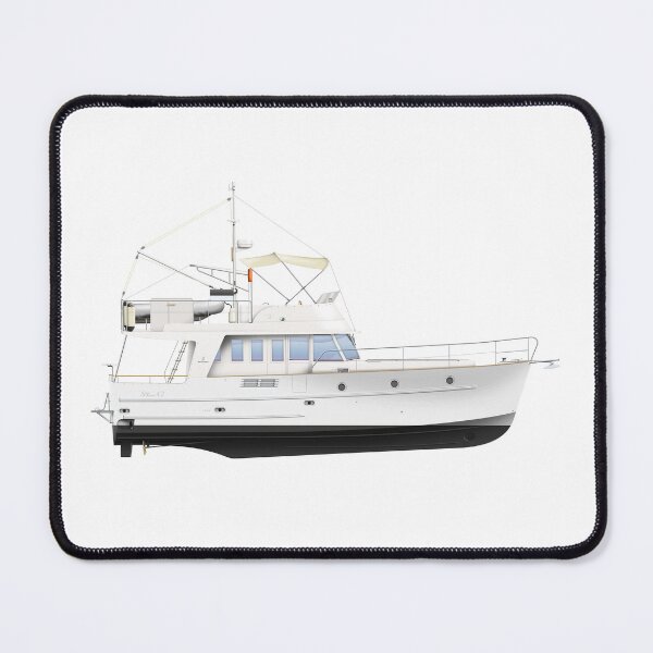 Item preview, BENETEAU SWIFT TRAWLER 42 designed and sold by Grubby Fingers Aircraft Illustration.
