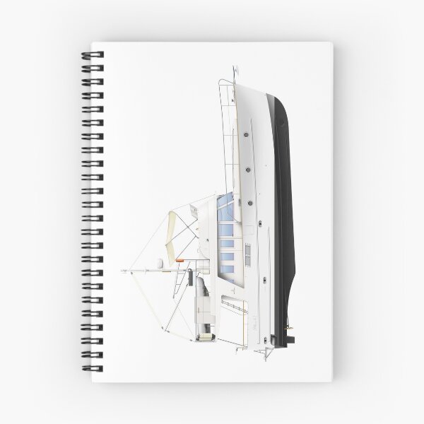 Item preview, BENETEAU SWIFT TRAWLER 42 designed and sold by Grubby Fingers Aircraft Illustration.