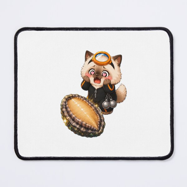 Item preview, KOREA HAENAM - Cute Chibi Ragdoll Cat Love Abalone Sticker designed and sold by KOREA-HAENAM.