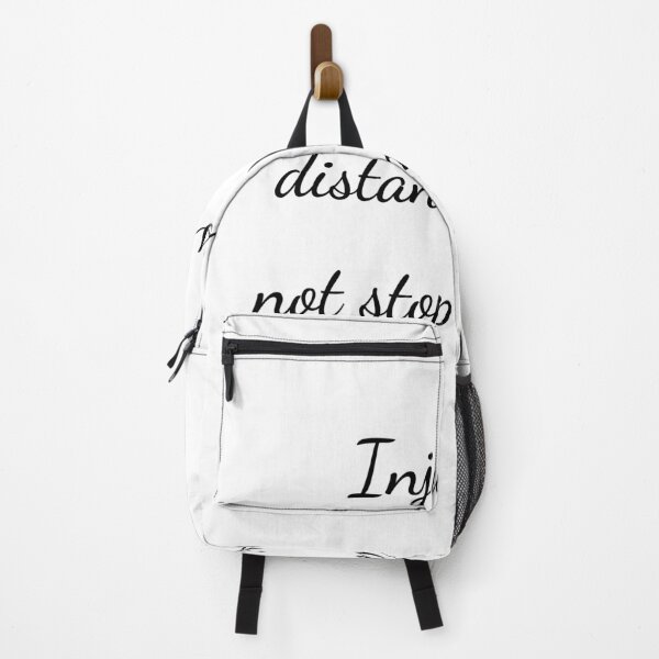 Item preview, "Injurious distance should not stop my way;" - handwriting black designed and sold by ariksworld.