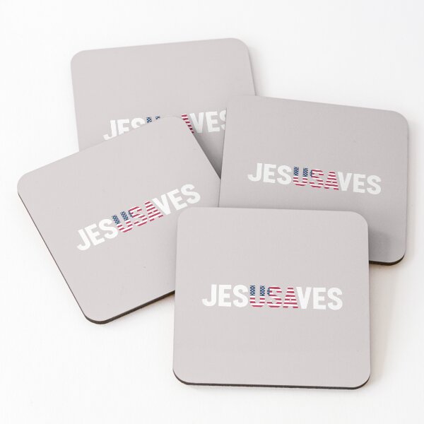 Item preview, 4th of July Christian Jesus Saves USA Flag Patriotic designed and sold by MabelWells.