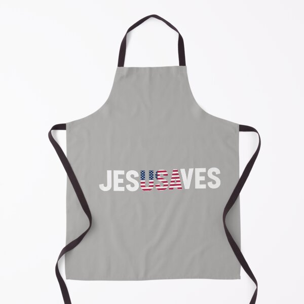 Item preview, 4th of July Christian Jesus Saves USA Flag Patriotic designed and sold by MabelWells.