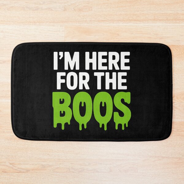 Item preview, I'm Here For The Boos Funny Halloween Ghost Pun Shirt designed and sold by Raw Tigers.