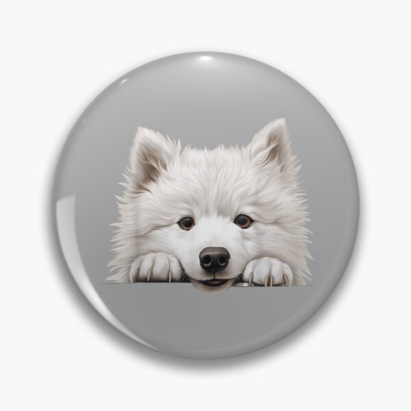 Item preview, Samoyed Dog Mom Dad New Puppy Peeking designed and sold by GreggRoss.