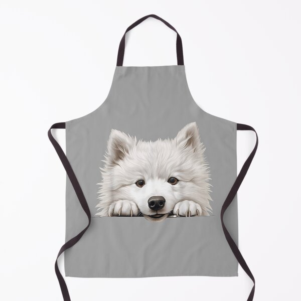 Item preview, Samoyed Dog Mom Dad New Puppy Peeking designed and sold by GreggRoss.