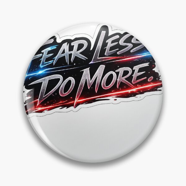 Item preview, Fear Less. Do More. – Neon Motivation Sticker designed and sold by blossomfun.