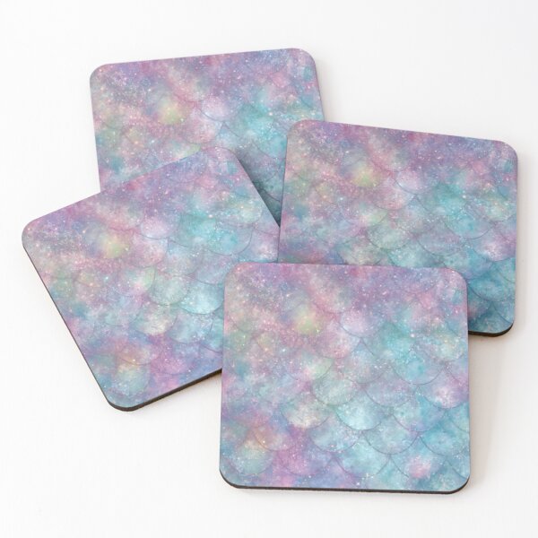 Item preview, Soft Sparkly Pretty Mermaid Print designed and sold by SeaStarMermaids.