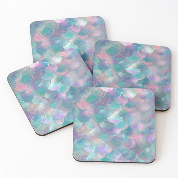 Item preview, Soft Shiny Pretty Mermaid Print designed and sold by SeaStarMermaids.