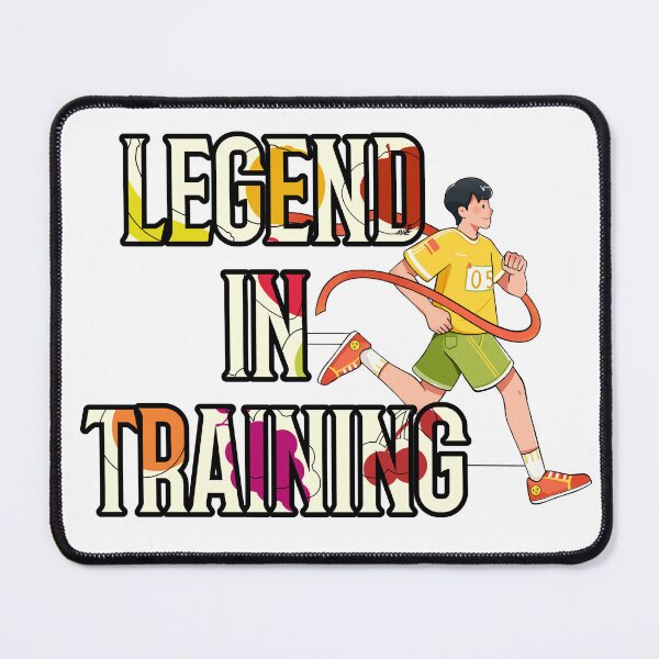 Item preview, Legend In Training - Anime Runner Marathon Graphic designed and sold by GraphixByHub.