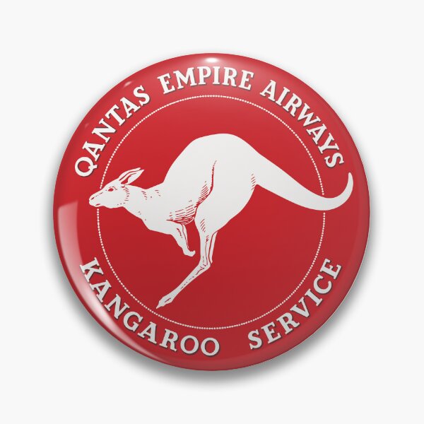 Item preview, Qantas Empire Airways "Kangaroo Service" Logo (1944–1947) designed and sold by RetroAviation.