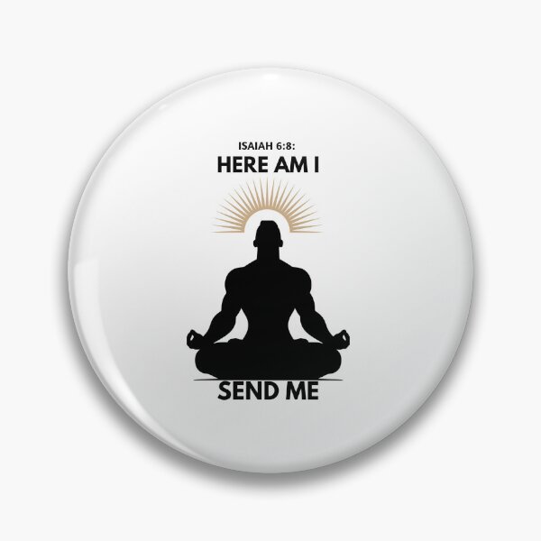 Item preview, Here Am I Send Me - Christian Faith Light Edition ll designed and sold by THEDREAMCHASER.