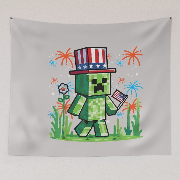 Item preview, 4th of July Gamer Pixel US Flag Gaming Patriotic Boys Kids designed and sold by MabelWells.