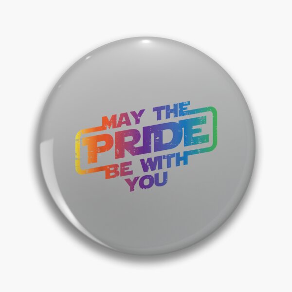 Item preview, May The Pride Be with You Gay Rainbow Flag LGBTQ Men Women designed and sold by mjohnson9.