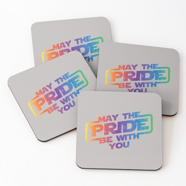 Item preview, May The Pride Be with You Gay Rainbow Flag LGBTQ Men Women designed and sold by mjohnson9.