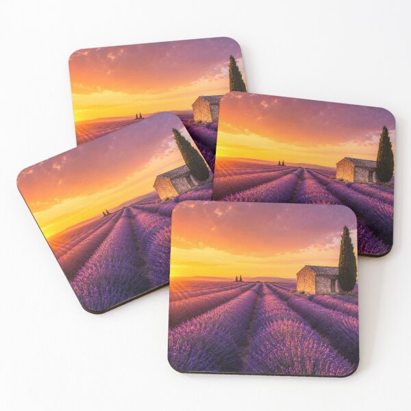 Item preview,  Lavender Fields of Provence at Sunset designed and sold by Pond21.