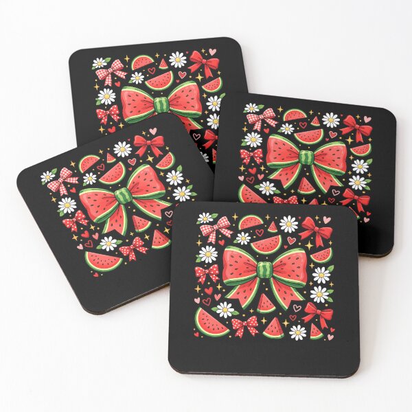Item preview, Cute Watermelon Coquette Bows Summer Vacation Kids Girls designed and sold by Littermin.