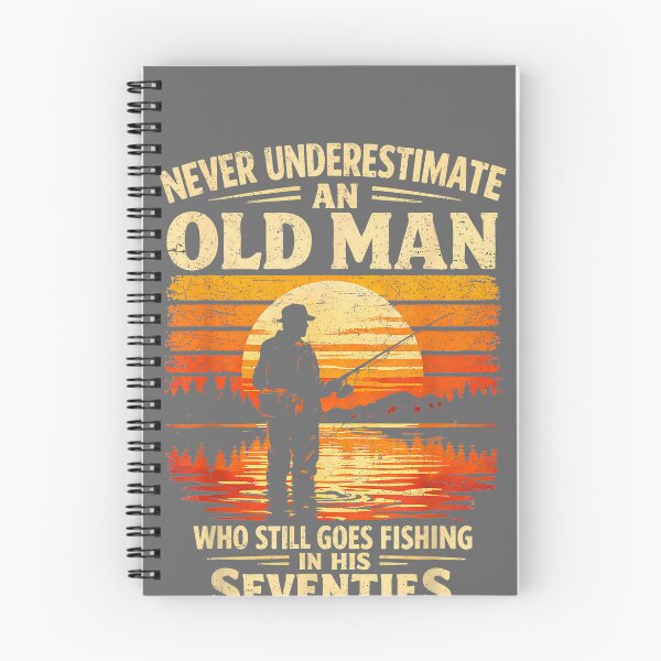 Item preview, Never Underestimate an Old Man Who Goes Fishing in His 70s_2 designed and sold by KristineLi.
