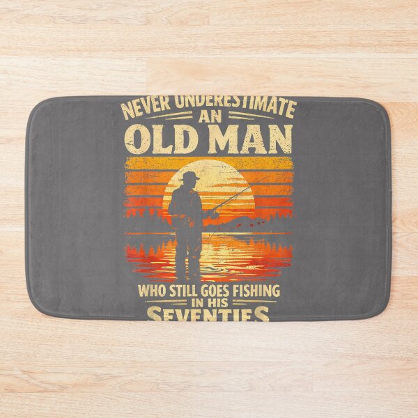 Item preview, Never Underestimate an Old Man Who Goes Fishing in His 70s_2 designed and sold by KristineLi.