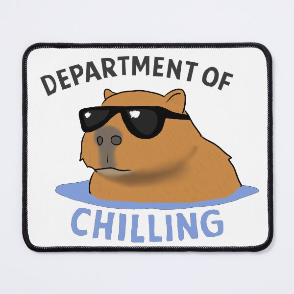 Item preview, A Chilling Capybara designed and sold by amitkrsn.