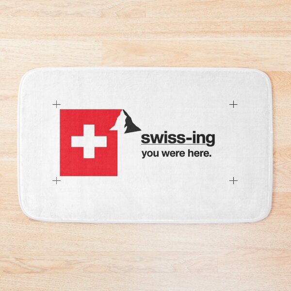 Item preview, Swiss-ing You Were Here designed and sold by KungPowUnicorn.