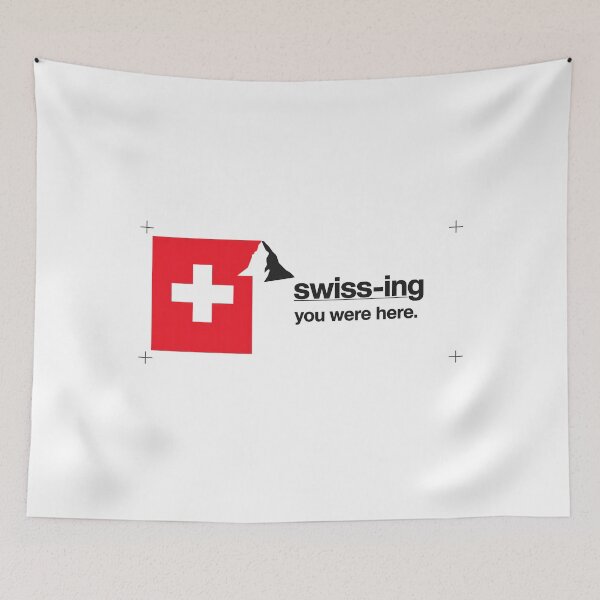 Item preview, Swiss-ing You Were Here designed and sold by KungPowUnicorn.