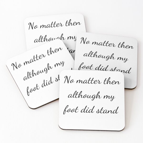 Item preview, "No matter then although my foot did stand" - handwriting black designed and sold by ariksworld.