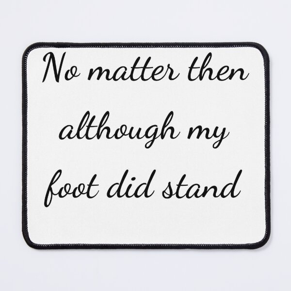 Item preview, "No matter then although my foot did stand" - handwriting black designed and sold by ariksworld.