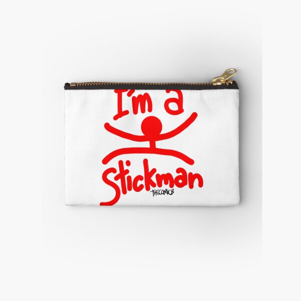 Item preview, I'm A StickMan Jumping Red designed and sold by THECOMICBStore.