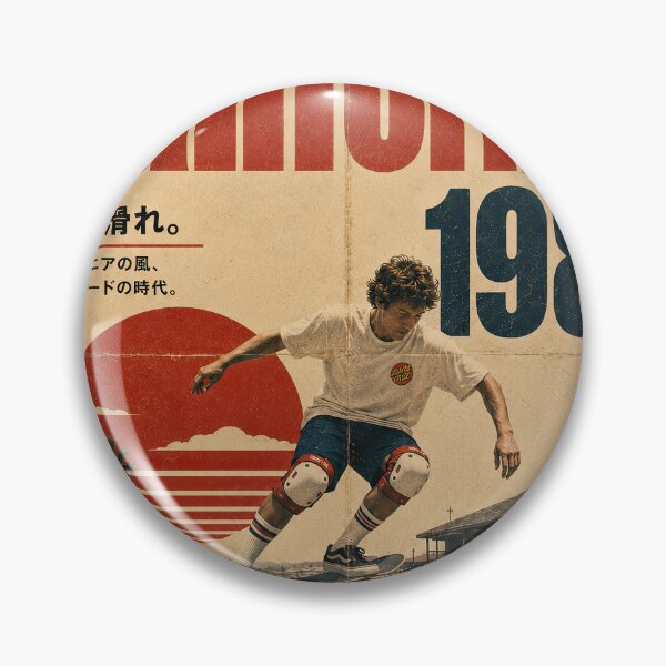 Item preview, California 1988 Vintage Skate Culture Japanese Retro designed and sold by obstinator.