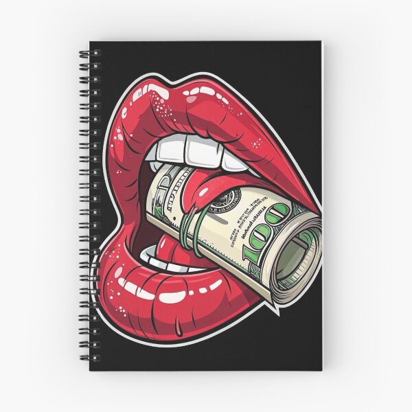 Item preview, Edgy Streetwear Tank Top for Men and Women, Money Lips Pop Art Graphic Shirt, Hustle Culture Gym Vest, Trendy Y2K Urban Clothing designed and sold by TrendingView.