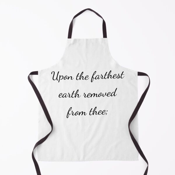 Item preview, "Upon the farthest earth removed from thee;" - handwriting black designed and sold by ariksworld.