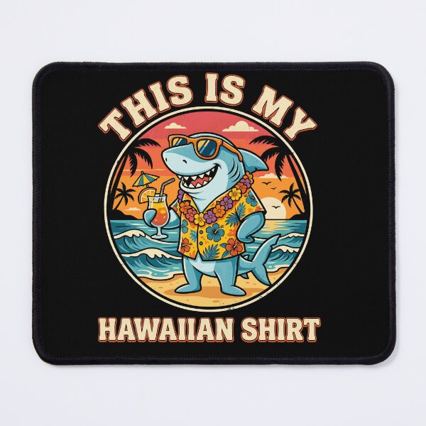 Item preview, This is My Hawaiian Funny Shark Hawaii Summer Vacation designed and sold by Littermin.