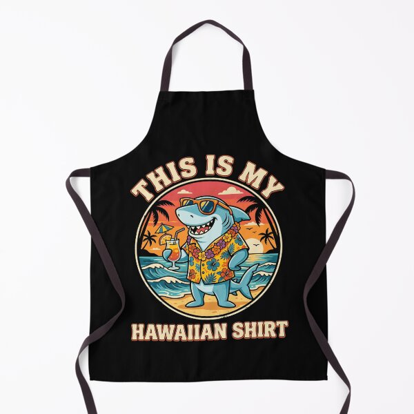 Item preview, This is My Hawaiian Funny Shark Hawaii Summer Vacation designed and sold by Littermin.