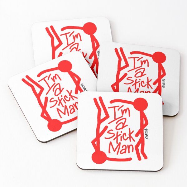 Item preview,  I'm A StickMan Gemini Man Red designed and sold by THECOMICBStore.
