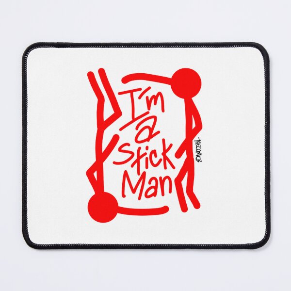 Item preview, I'm A StickMan Gemini Man Red designed and sold by THECOMICBStore.