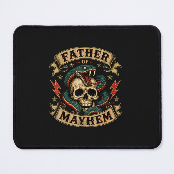Item preview, Father of Mayhem Men Dad Funny Father's Day Matching Family designed and sold by FrankIsabel.