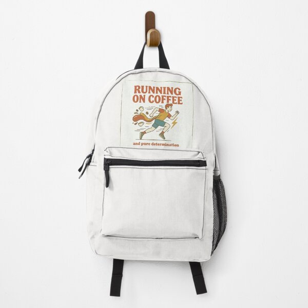 Item preview, Running on Coffee | Funny Retro Coffee Lover T-Shirt designed and sold by DmaarGroup.